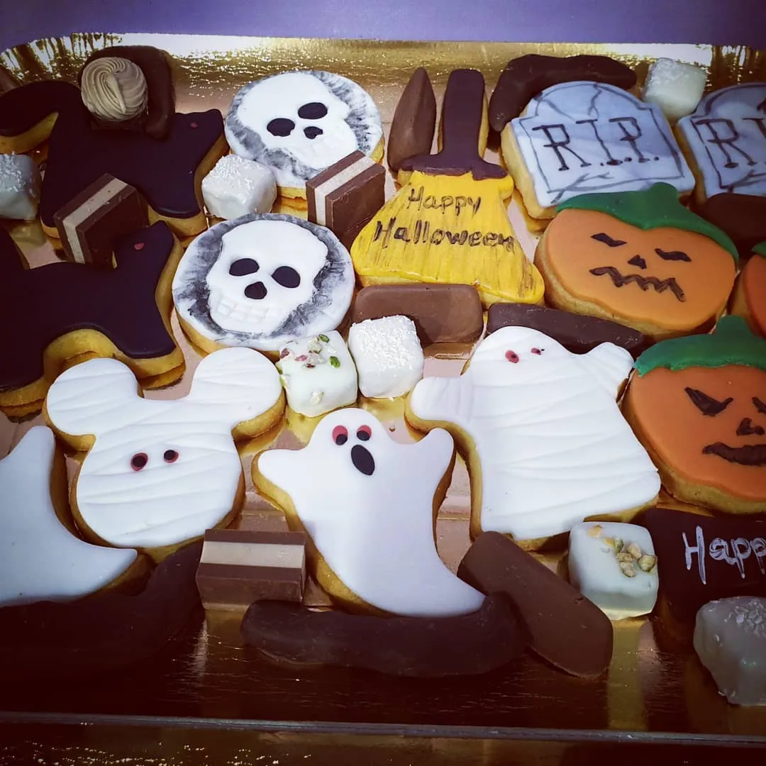 Biscotti decorati per Halloween