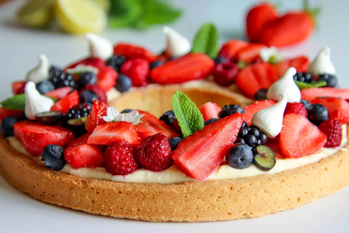 Crostata alla frutta fresca